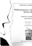 Front cover of Bibliografía filosófica mexicana by Emeterio Valverde Téllez