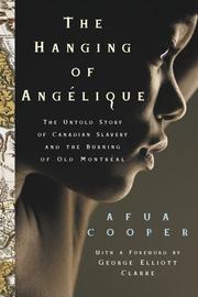 Cover of Pendaison d'Angélique by Afua Cooper