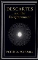 Front cover of Descartes and the Enlightenment by Peter A. Schouls