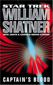 Front cover of Star Trek - Captain's Blood by William Shatner