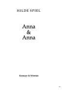 Cover of Anna & Anna by Hilde Spiel