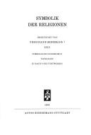 Cover of Symbolik des Buddhismus by Otto Karow