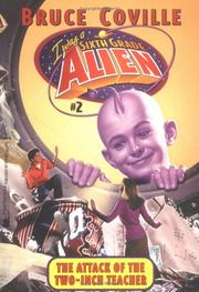 Front cover of The attack of the two-inch teacher by Bruce Coville
