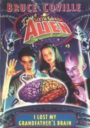 Front cover of I lost my grandfather's brain by Bruce Coville