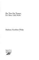 Cover of She tries her tongue, her silence softly breaks by M. Nourbese Philip