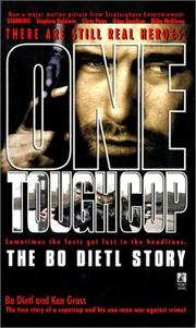 Cover of One tough cop by Bo Dietl
