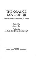Front cover of The Orange dove of Fiji by Simon Rae