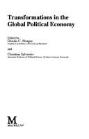 Front cover of Transformations in the global political economy by Dennis Pirages