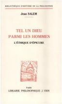 Front cover of Tel un dieu parmi les hommes by Jean Salem