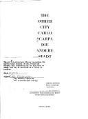 Front cover of Carlo Scarpa by Scarpa, Carlo