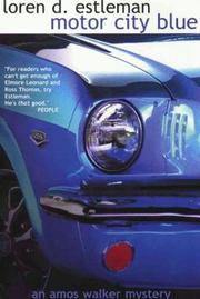Front cover of Motor City Blue by Loren D. Estleman