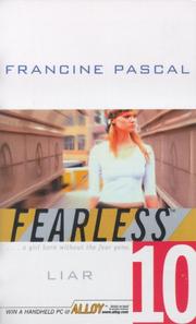 Cover of Liar by Francine Pascal