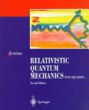Cover of Relativistische Quantenmechanik by Walter Greiner