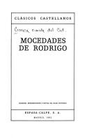Front cover of Mocedades de Rodrigo by Juan Victorio