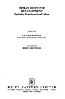 Cover of Human response development by S. K. Chakraborty