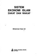 Cover of Sistem ekonomi Islam by Mohammad Daud Ali