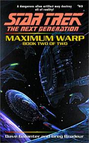 Cover of Star Trek The Next Generation - Maximum Warp - Forever Dark by Dave Galanter