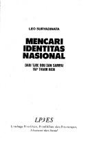 Front cover of Mencari identitas nasional by Leo Suryadinata