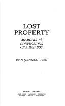 Cover of Lost property by Ben Sonnenberg