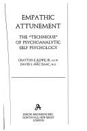 Cover of Empathic attunement by Crayton E. Rowe
