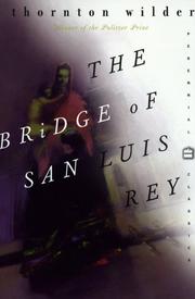 Cover of The Bridge of San Luis Rey by Thornton Wilder