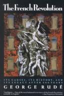 Front cover of The French Revolution by George Rudé