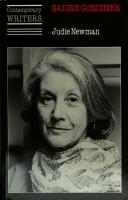 Front cover of Nadine Gordimer by Judie Newman