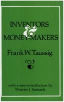 Front cover of Inventors and money-makers by F. W. Taussig