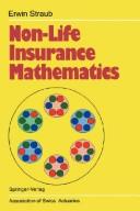 Cover of Non-life insurance mathematics by Erwin Straub