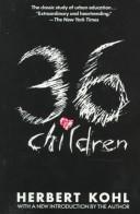 Cover of 36 children by Herbert R. Kohl