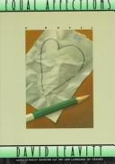 Cover of Equal Affections by David Leavitt