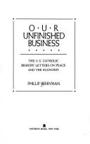 Front cover of Our unfinished business by Phillip Berryman
