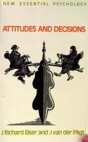 Cover of Attitudes and decisions by J. Richard Eiser