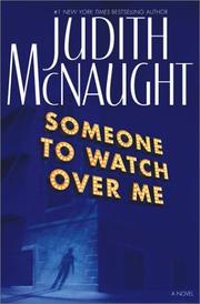 Front cover of Someone to watch over me by Judith McNaught