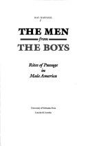 Cover of The Men from the Boys by Ray Raphael