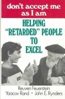 Front cover of Don't accept me as I am by Reuven Feuerstein