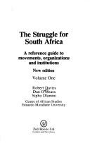 Front cover of The struggle for South Africa by Davies, Robert H.