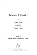 Cover of Japanese spirituality by Daisetsu Teitaro Suzuki