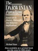 Cover of The Darwinian paradigm by Michael Ruse