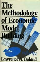 Cover of The methodology of economic model building by Lawrence A. Boland