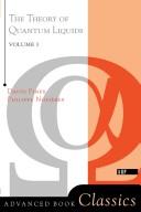 Front cover of The theory of quantum liquids by David Pines