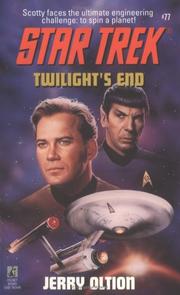 Front cover of Star Trek - Twilight's End by Jerry Oltion