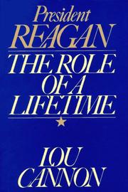 Cover of President Reagan by Lou Cannon