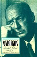 Front cover of Vladimir Nabokov by Vladimir Nabokov