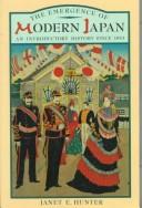 Cover of The emergence of modern Japan by Janet Hunter