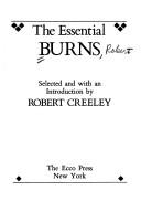 Cover of The essential Burns by Robert Burns