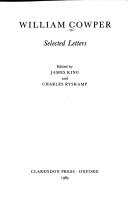 Cover of William Cowper by William Cowper