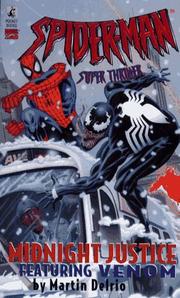 Front cover of MIDNIGHT JUSTICE (SPIDERMAN ): MIDNIGHT JUSTICE (Spider-Man) by Delrio