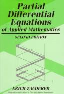 Cover of Partial differential equations of applied mathematics by Erich Zauderer