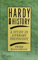 Cover of Hardy in history by Peter Widdowson